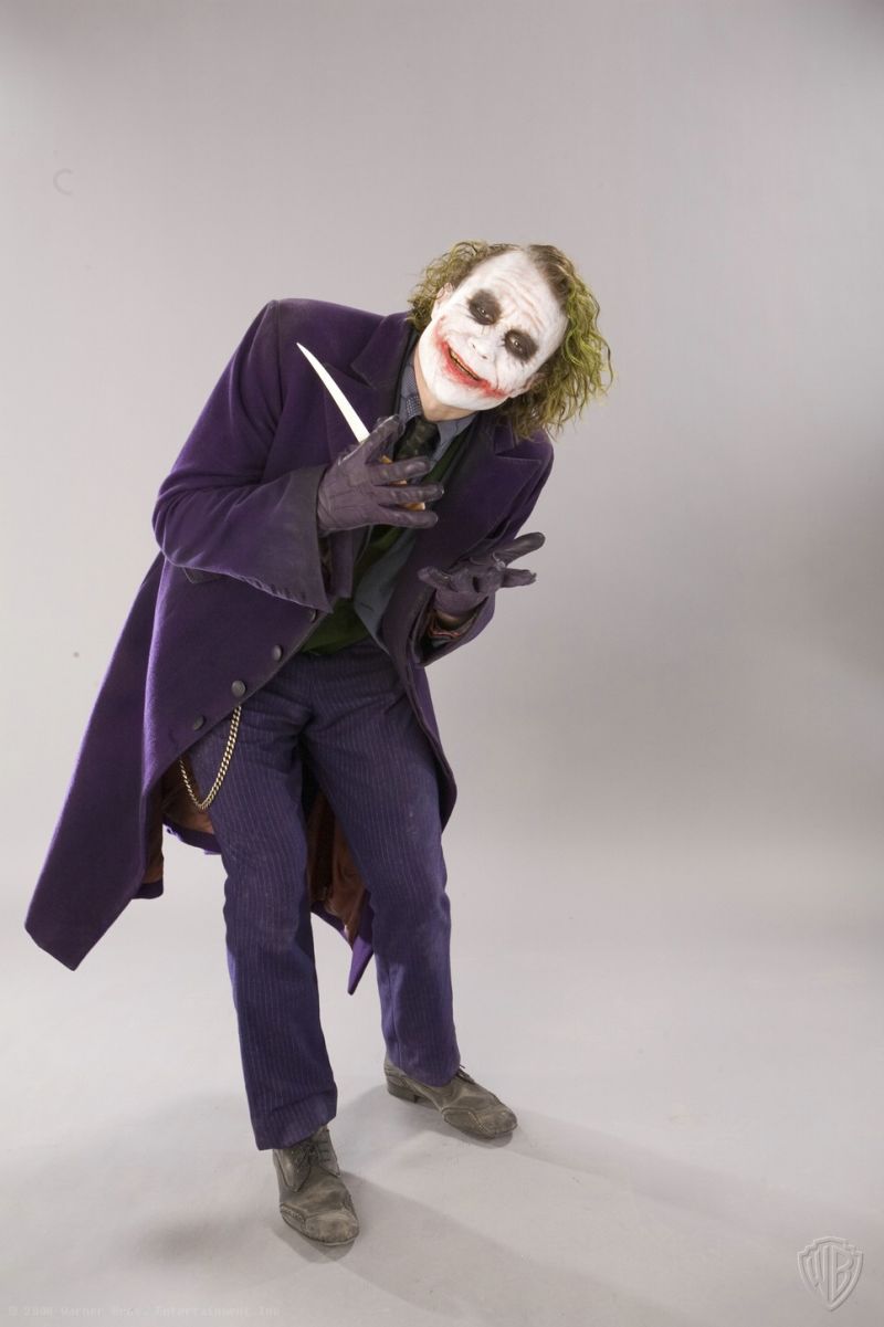 Heath Ledger Joker The Dark Knight Promotional Photoshoot 