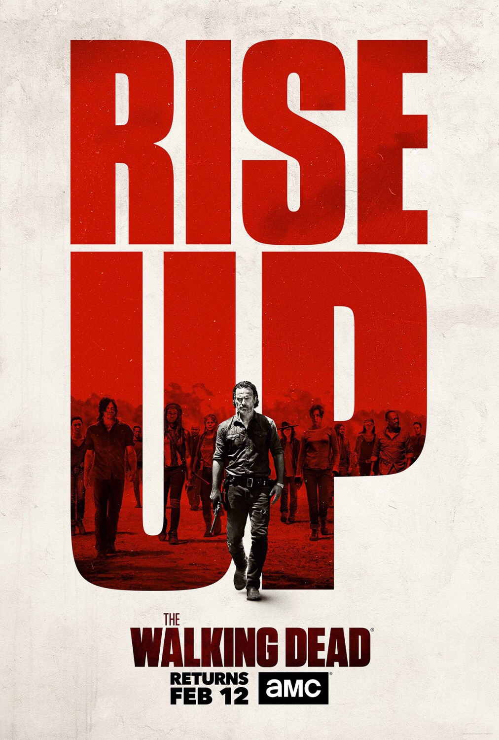 The dead return. The Walking Dead poster. The Walking Dead Rise up.